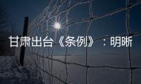 甘肃出台《条例》：明晰“责任田” 防治校园暴力及“校闹”