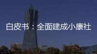 白皮书：全面建成小康社会开辟人权事业新境界