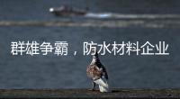 群雄争霸	，防水材料企业要保持理性踏实做事