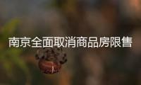 南京全面取消商品房限售，推出公积金“全家桶”政策