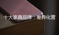 十大家具品牌：差异化营销 中小卖场夹缝生存