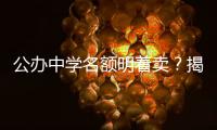 公办中学名额明着卖？揭秘招生季“学托”的离谱套路