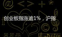 创业板指涨逾1%�
，沪指站稳3500点上方