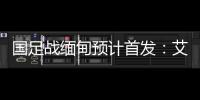 国足战缅甸预计首发：艾克森武磊搭档锋线