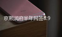 京熙润府半年网签8.98亿元，王岸青拿下房山销冠