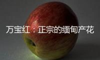 万宝红	：正宗的缅甸产花梨木肯定是大果紫檀