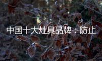 中国十大灶具品牌�：防止雷同 坚持原创设计