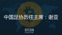 中国足协历任主席
：谢亚龙入狱 李凤楼获主席接见