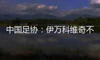 中国足协	：伊万科维奇不再担任中国国家男子足球队主教练