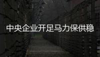 中央企业开足马力保供稳价