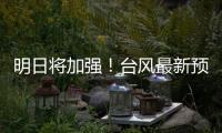 明日将加强！台风最新预测→