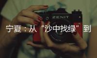 宁夏：从“沙中找绿”到“绿进沙退”