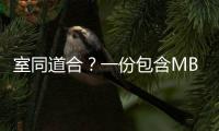 室同道合	？一份包含MBTI的大学宿舍分配问卷背后