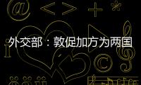 外交部	：敦促加方为两国企业开展正常贸易和合作提供公平、非歧视、可预期的环境