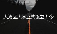 大湾区大学正式设立	！今年广东招生80人