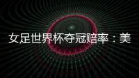 女足世界杯夺冠赔率：美国冲冠中国1赔251