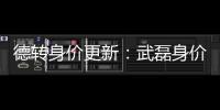 德转身价更新：武磊身价250万欧排中国第二