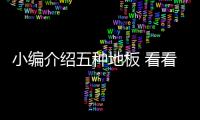 小编介绍五种地板 看看哪款最适合你