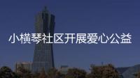 小横琴社区开展爱心公益市集活动