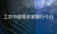 工农中建等多家银行今日下调存款挂牌利率