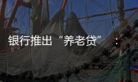 银行推出“养老贷” ：贷款交社保 退休金还贷款