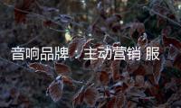 音响品牌：主动营销 服务先行