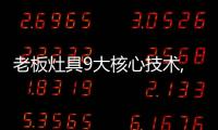 老板灶具9大核心技术,让大火力更加均匀、稳定