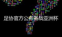 足协官方公布备战亚洲杯25人名单
：曾诚落选