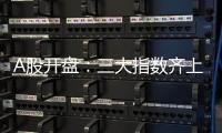 A股开盘
：三大指数齐上涨