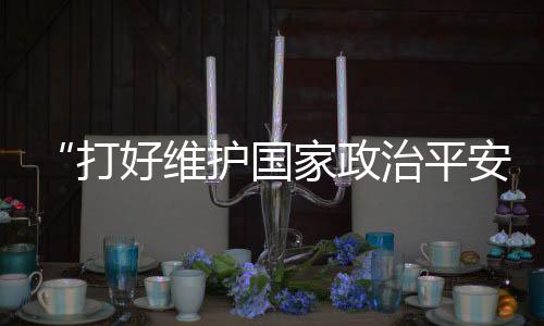打好依法惩治各类犯罪