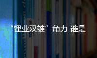 “锂业双雄”角力 谁是最后赢家？
