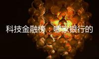 科技金融榜
�：哪家银行的“科技金融施工图”进度最快？