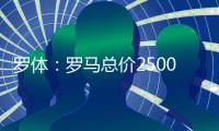 罗体：罗马总价2500万欧求购里奥斯，为球员开五年合同年薪250万