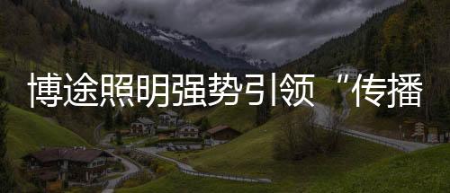 博途照明创立于2007年