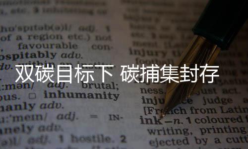 CCUS产业要成功破局突围
