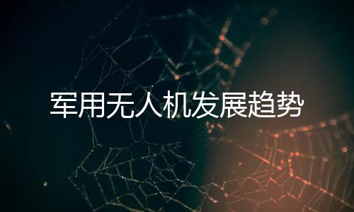 无人微型化方向发展