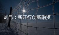 刘昆：新开行创新融资 助力全球合作