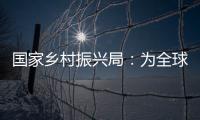 国家乡村振兴局：为全球贫困治理贡献更多中国方案