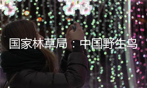 中国持续加大鸟类保卫力度