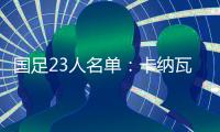 国足23人名单：卡纳瓦罗任主帅 里皮担任顾问