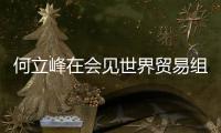 何立峰在会见世界贸易组织总干事伊维拉时指出	
：中方坚定支持多边主义和自由贸易 支持世界贸易组织在全球经济治理中发挥更大作用