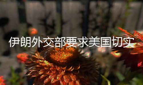 即一方面对伊朗施压
