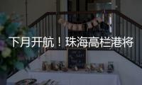 下月开航！珠海高栏港将直通巴西，大湾区企业“出海”再添新通道