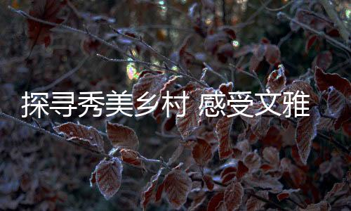 在村中的感受陶艺馆