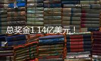 总奖金1.14亿美元
！切尔西3