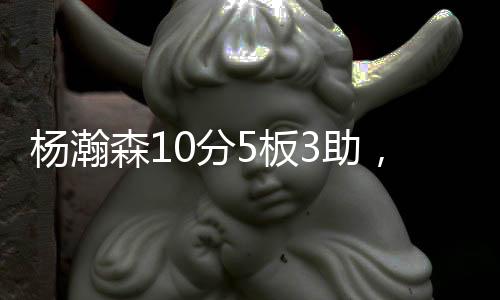 号打杨瀚森10分5板3助