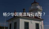 杨少华因高温剪彩去世？助理回应：去世原因是肺衰竭