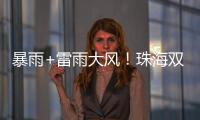 暴雨+雷雨大风！珠海双预警生效
！
