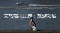 文旅部拟规定：旅游领域探索建立“吹哨人”制度