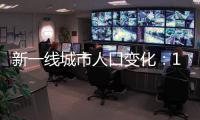 新一线城市人口变化
：11城超千万 成都10年增量最大